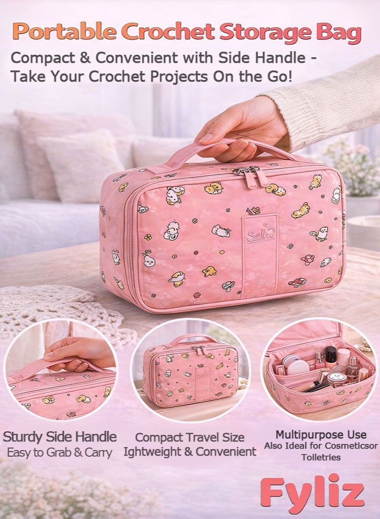 Fyliz Crochet kit, 59 pieces, Multicolor - Image 4